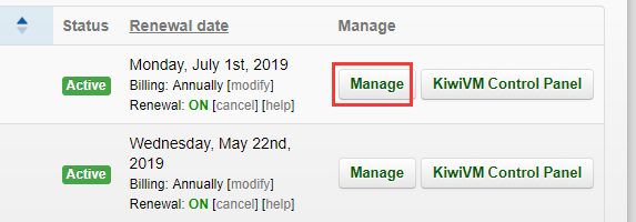 Manage 服务真实截图